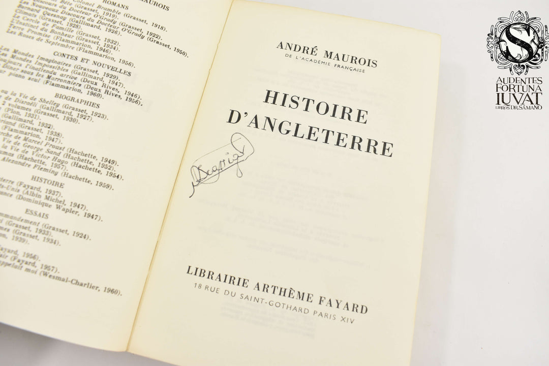HISTOIRE D'ANGLETERRE - André Maurois