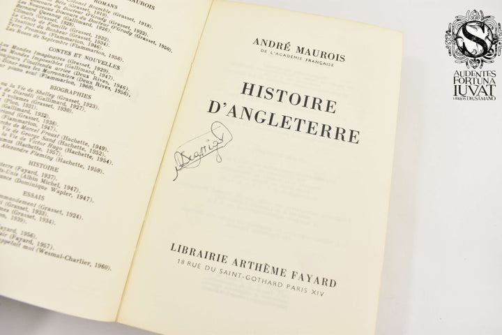 HISTOIRE D'ANGLETERRE - André Maurois