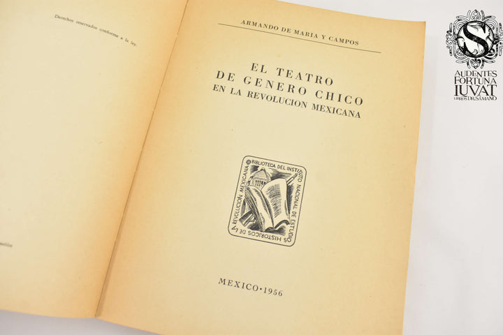 EL TEATRO DEL GÉNERO CHICO - Armando de María y Campos