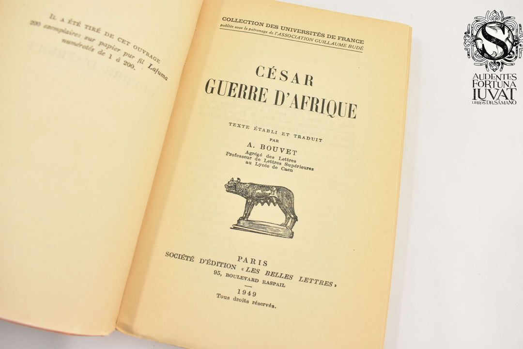 LA GUERRE DÁFRIQUE - César
