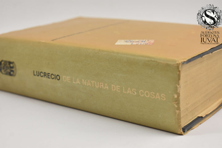 DE LA NATURALEZA DE LAS COSAS - Tito Lucrecio Caro
