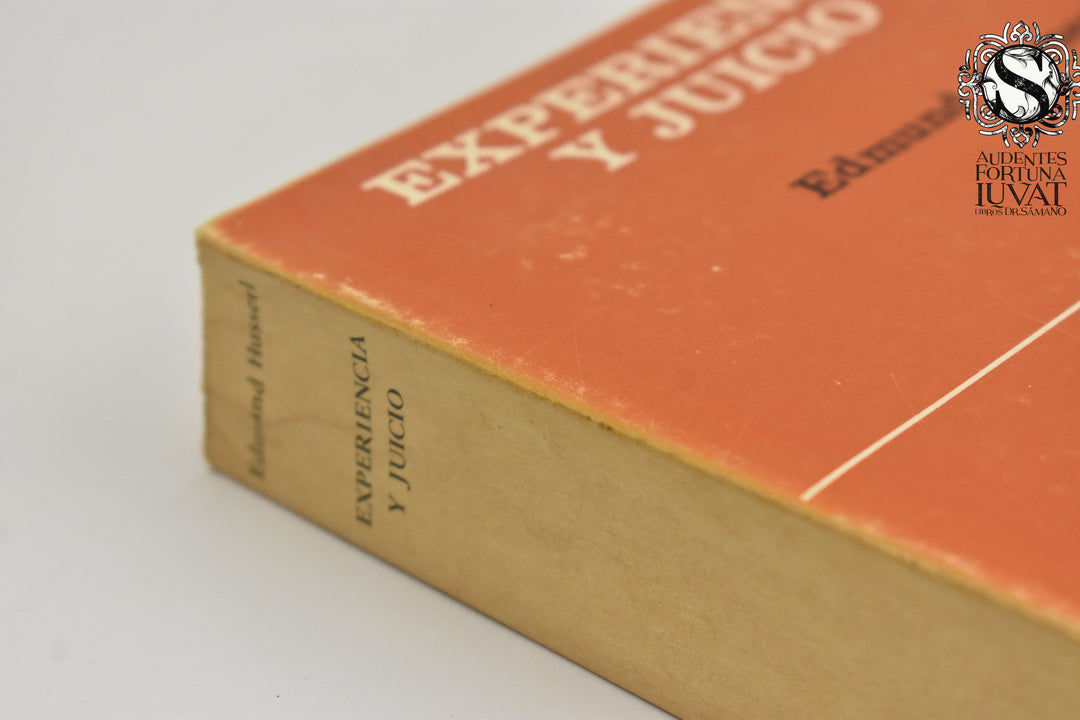 EXPERIENCIA Y JUICIO -  Edmund Husserl