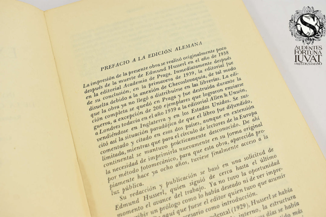 EXPERIENCIA Y JUICIO -  Edmund Husserl