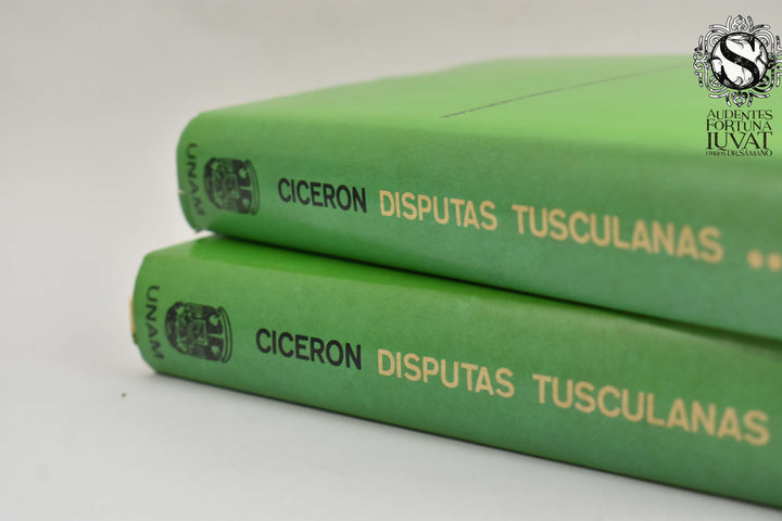 DISPUTAS TUSCULANAS 2 tomos - Ciceron
