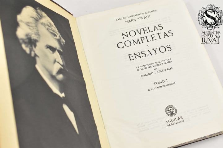 Novelas Completas y Ensayos  - MARK TWAIN