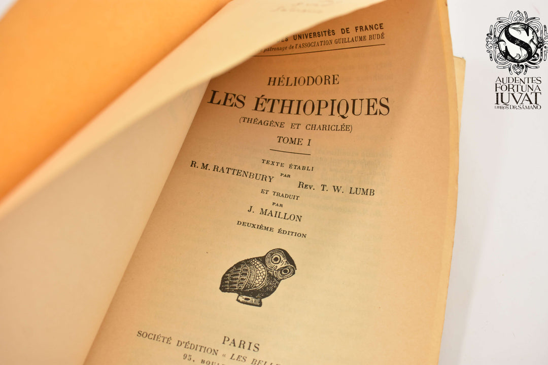 Les Ethiopiques (Theagene et Chariclee) - HÉLIODORE