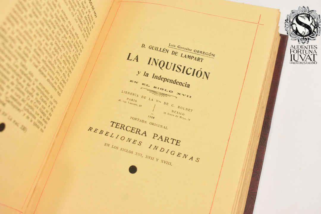 REBELIONES INDÍGENAS Y PRECURSORES DE LA INDEPENDENCIA MEXICANA - Luis G. Obregón