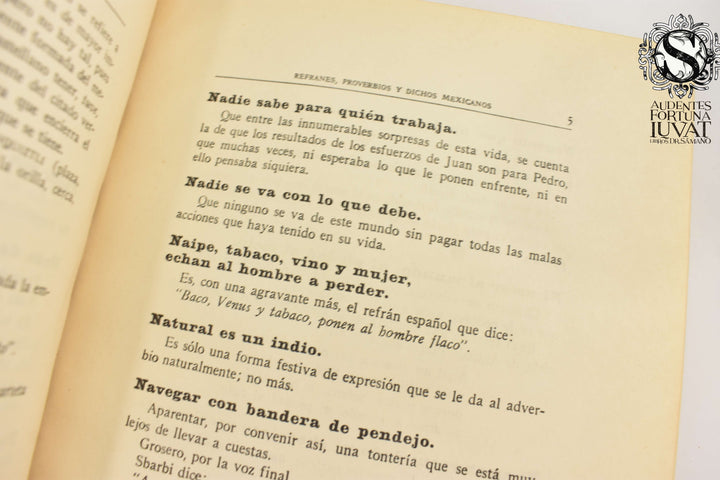 REFRANES, PROVERBIOS Y DICHOS Y DICHARACHOS MEXICANOS - Ruben Dario