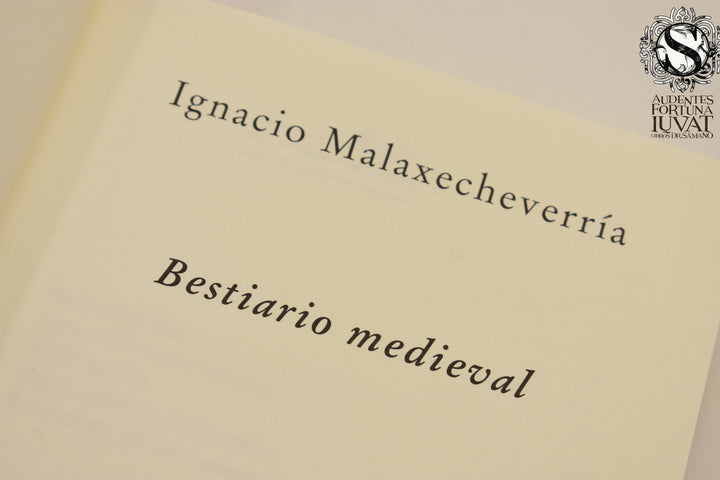 BESTIARIO MEDIEVAL -  Ignacio Malaxecheverría