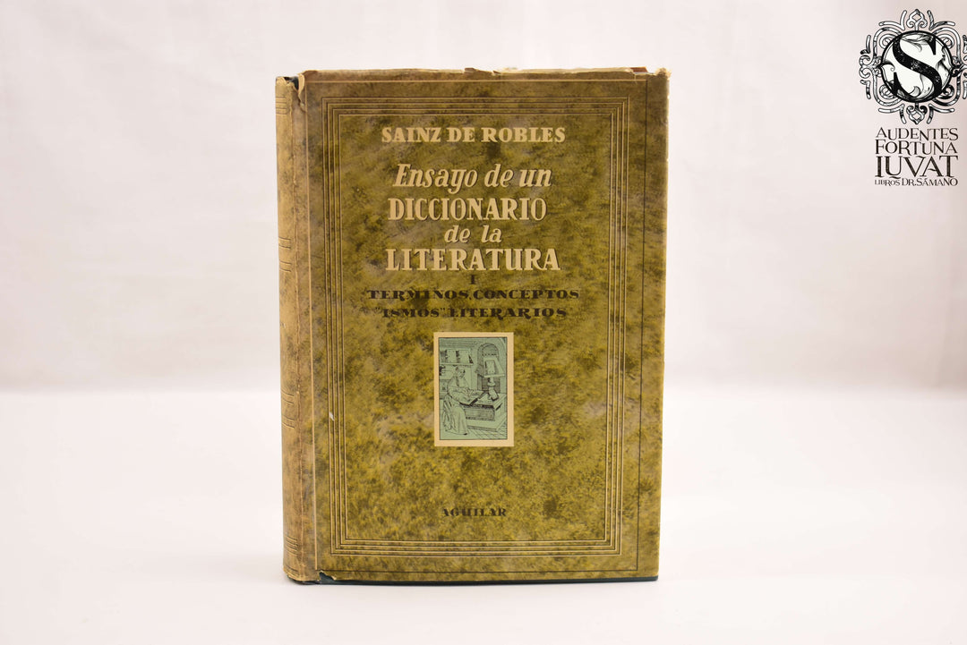 ENSAYO DE UN DICCIONARIO DE LA LITERATURA - Federico Carlos Sainz de Robles