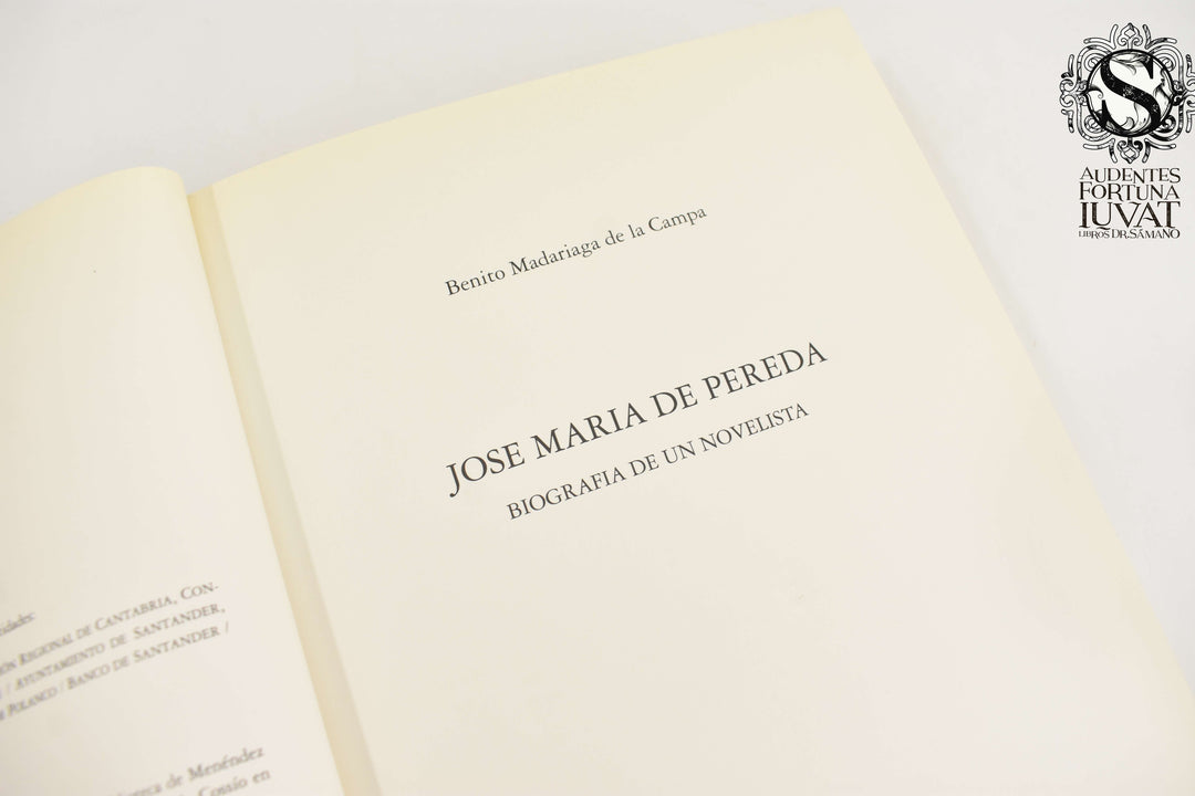 JOSÉ MARÍA PEREDA -  Benito Madariaga de la Campa