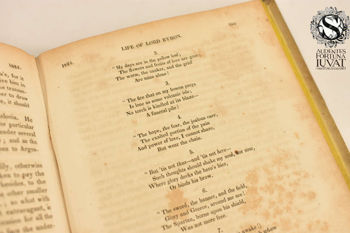 LETTERS AND JOURNALS - Lord Byron