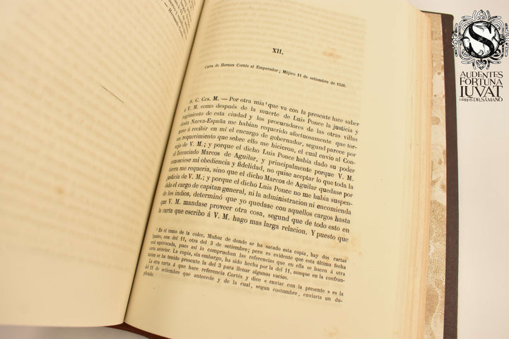 CARTAS Y RELACIONES Al Emperador Carlos V. - Hernán Cortes