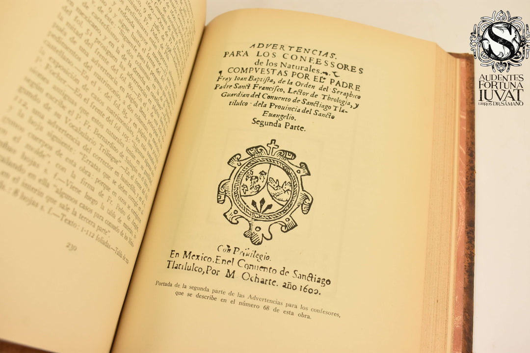 LOS FRANCISCANOS Y LA IMPRENTA EN MÉXICO EN EL SIGLO XVI -  Roman Zulaica Garate