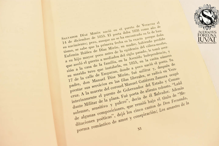 POESÍAS COMPLETAS 1876-1928 - Salvador Díaz Mirón