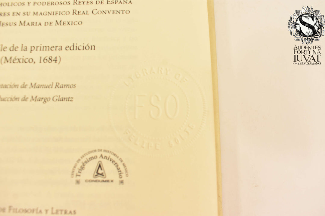 PARAYSO OCCIDENTAL - Carlos de Sigüenza y Gongora