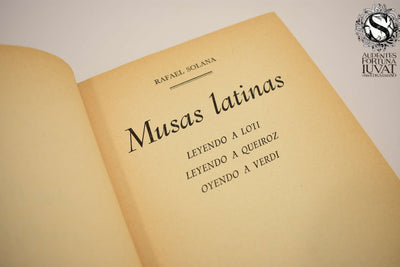 MUSAS LATINAS - Rafael Solana