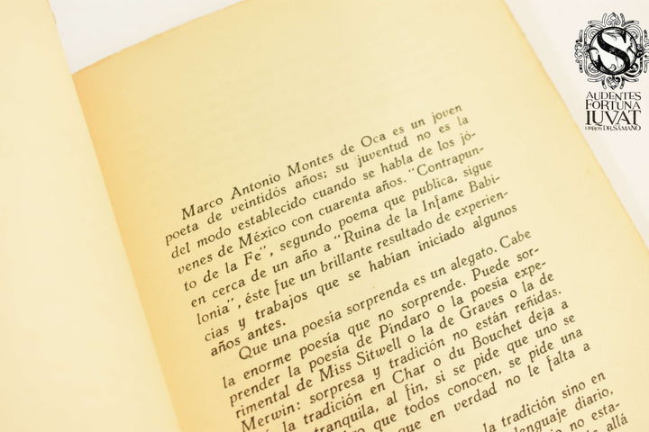 CONTRAPUNTO DE LA FE - Antonio Montes de Oca