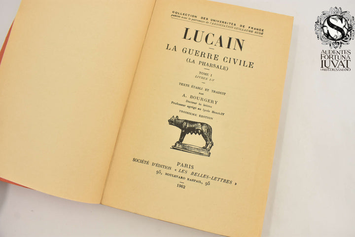 La Guerre Civile (La Pharsale) - LUCAIN