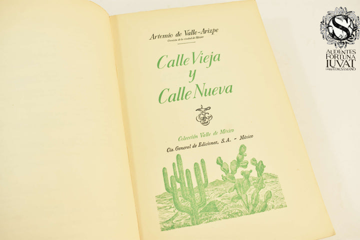 CALLE VIEJA Y CALLE NUEVA - Artemio de Valle-Arizpe