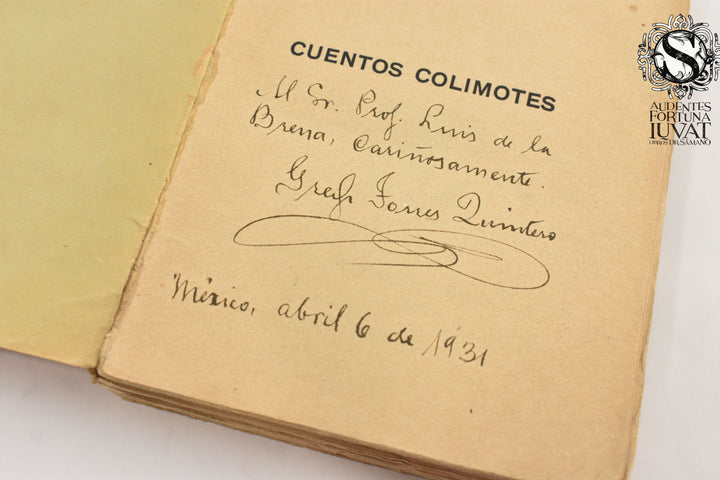 CUENTOS COLIMOTES - Gregorio Torres Quintero