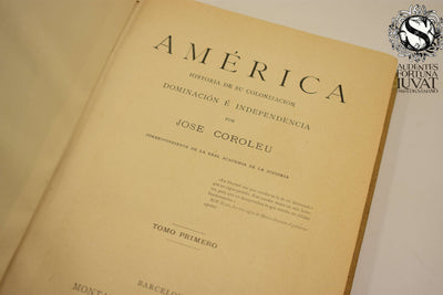 América, Historia de su Colonización - JO´SE COROLEU