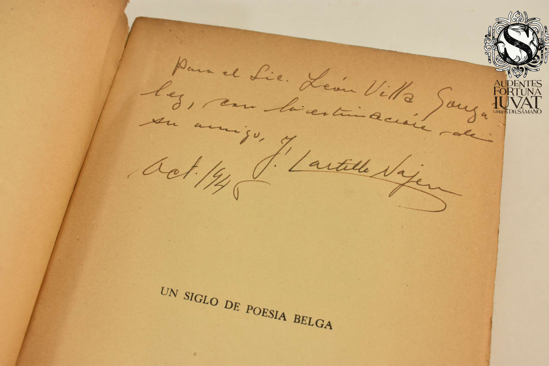 UN SIGLO DE POESÍA BELGA - Francisco Castillo Nájera (Antólogo)