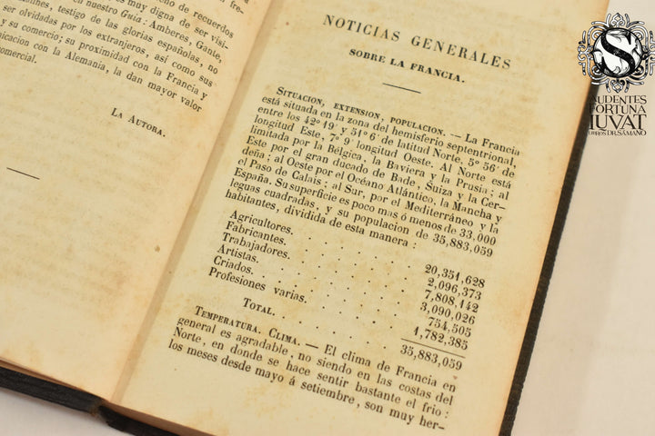 MANUAL Ó SEA GUÍA DE LOS VIAJEROS EN FRANCIA Y BÉLGICA - D.E. Serrano de Wilson