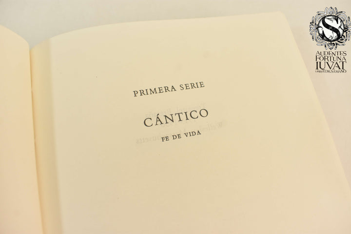 AIRE NUESTRO: Cántico (Vol.1) - Jorge Guillén