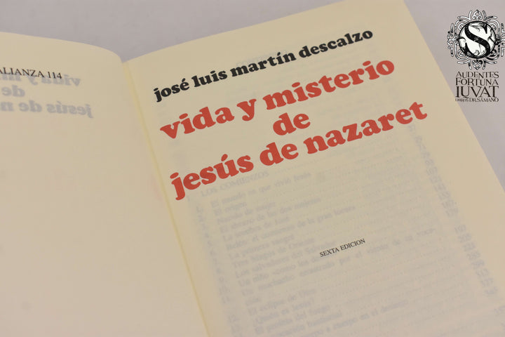 VIDA Y MISTERIO DE JESÚS DE NAZARET - José Luis Martín Descalzo