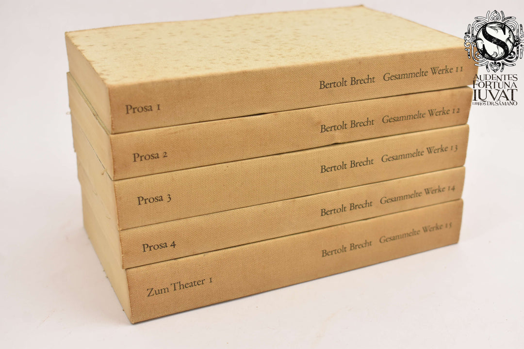 BERTOLT BRECHT - Obras Completas 20 vols.