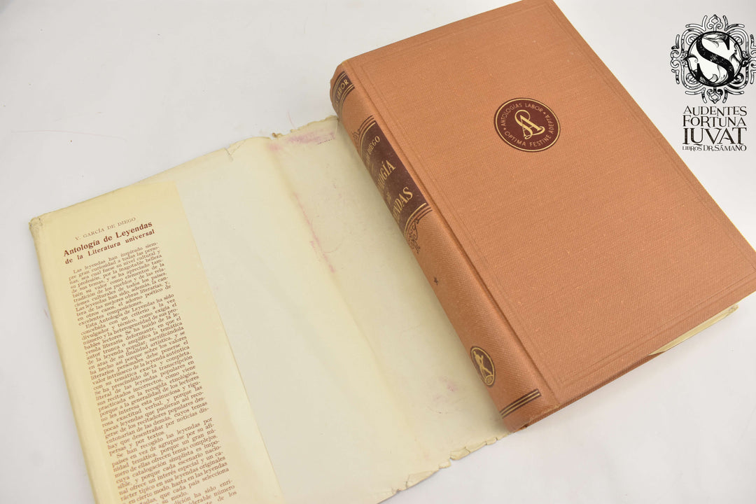 ANTOLOGÍA DE LEYENDAS -  V. García de Diego