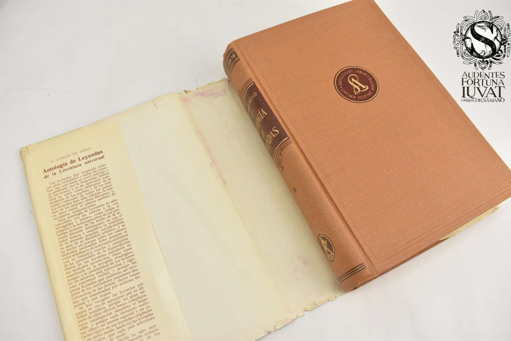 ANTOLOGÍA DE LEYENDAS -  V. García de Diego