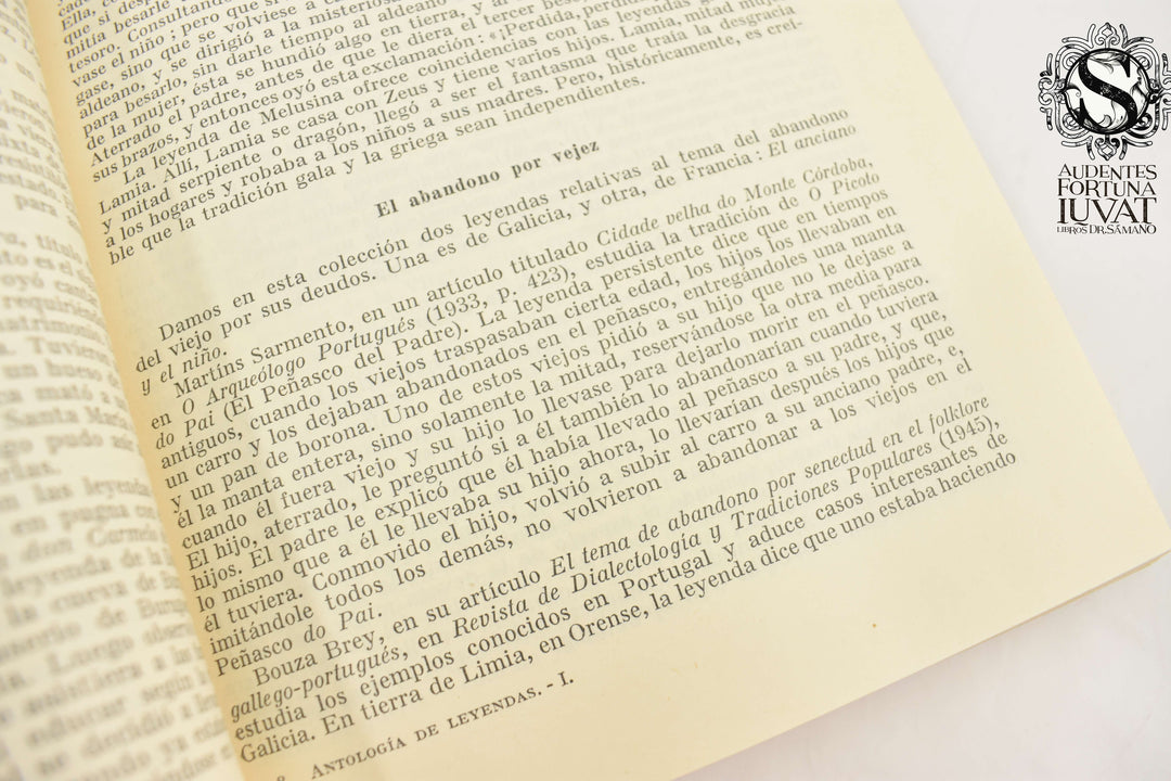 ANTOLOGÍA DE LEYENDAS -  V. García de Diego