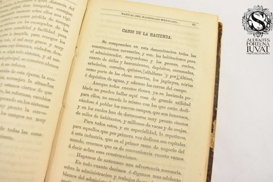 MANUAL DEL GANADERO MEXICANO -  C. Dillmann