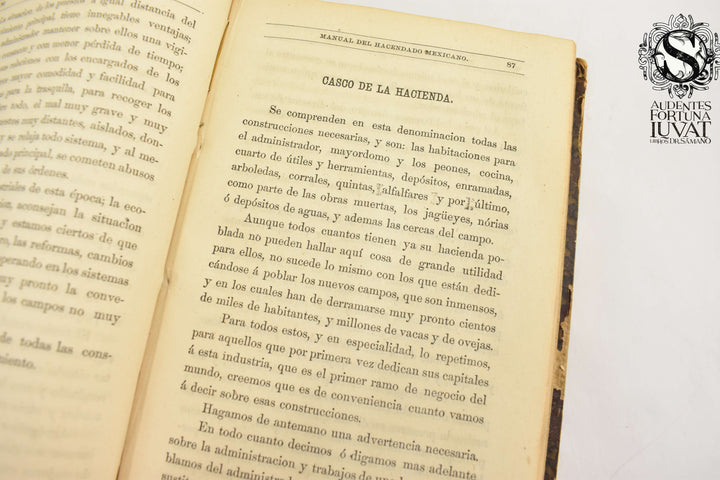 MANUAL DEL GANADERO MEXICANO -  C. Dillmann