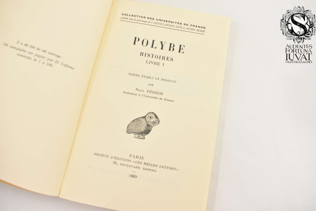 Histoires 6 vols. - POLYBE