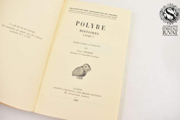 Histoires 6 vols. - POLYBE