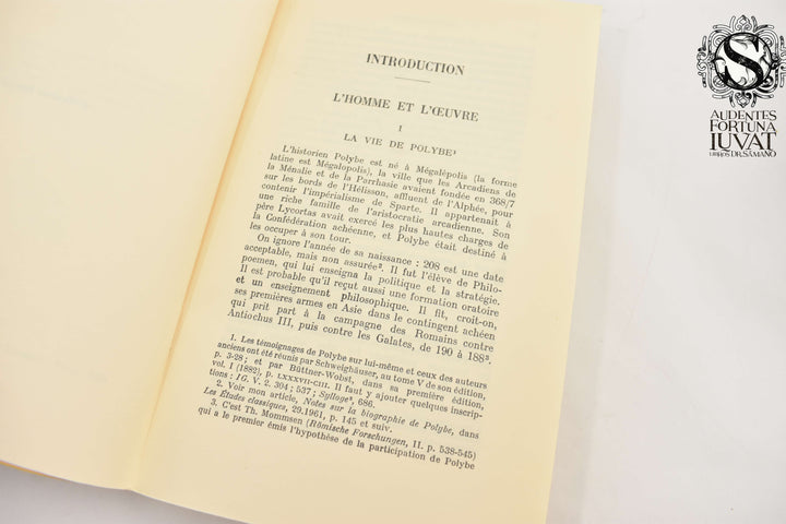 Histoires 6 vols. - POLYBE