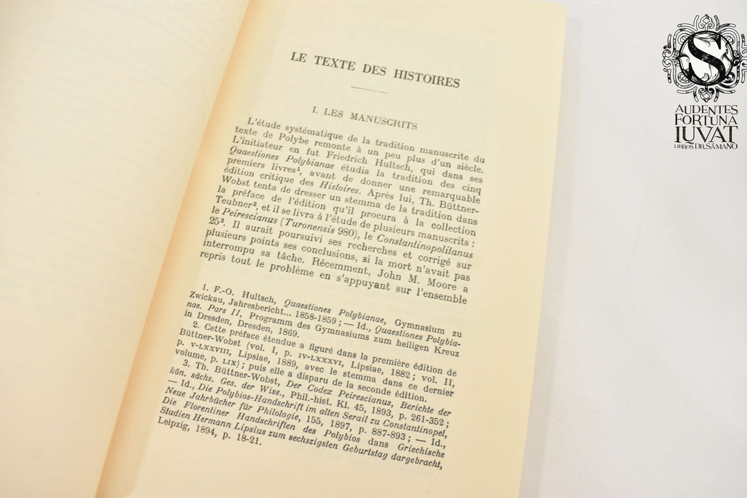 Histoires 6 vols. - POLYBE