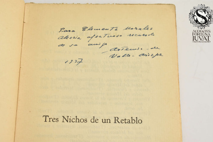 TRES NICHOS DE UN RETABLO - Artemio de Valle-Arizpe