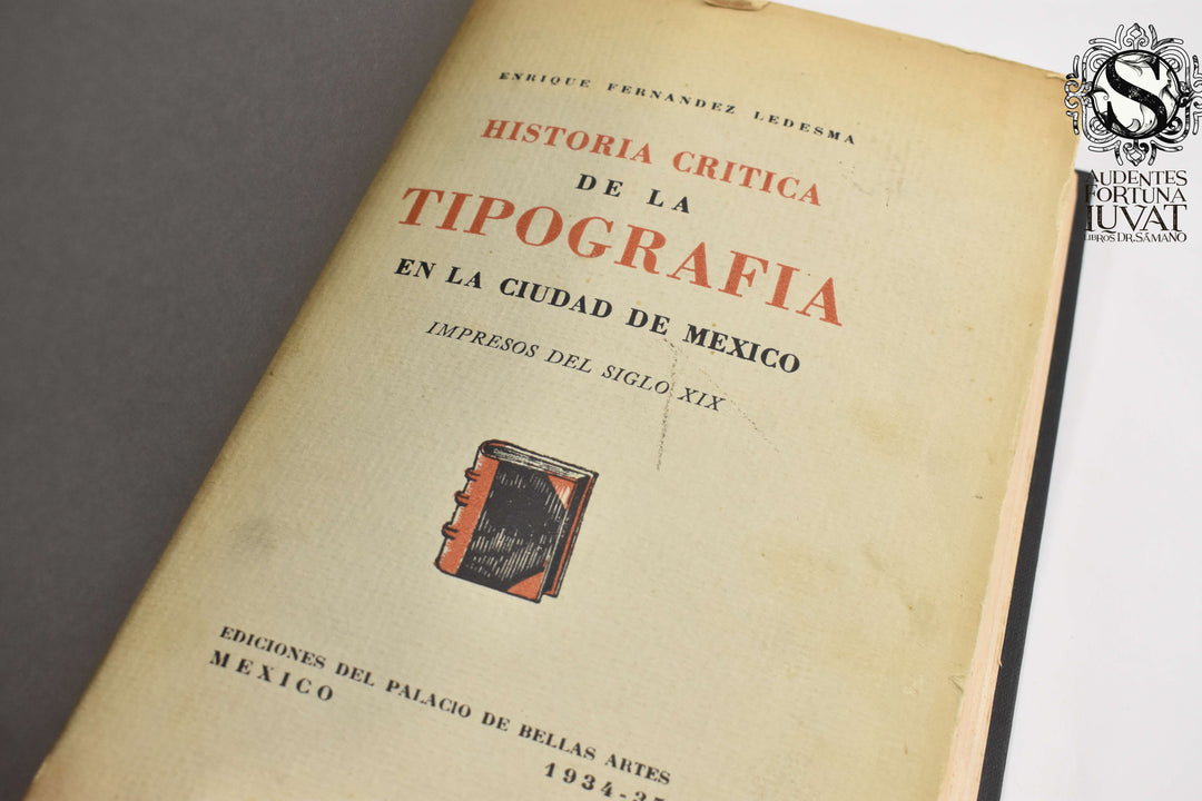 HISTORIA CRITICA DE LA TIPOGRAFÍA EN LA CIUDAD DE MÉXICO