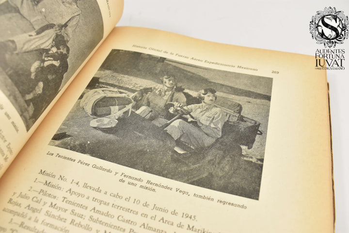 HISTORIA OFICIAL DE LA FUERZA AÉREA EXPEDICIONARIA MEXICANA - Enrique Sandoval Castarrica