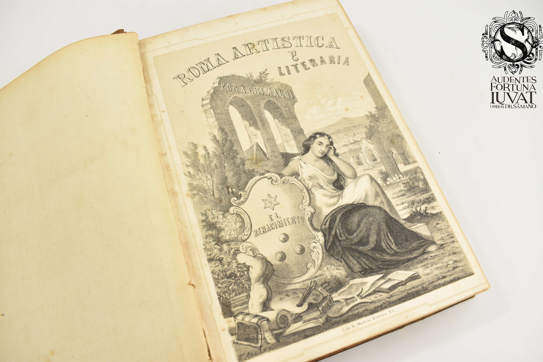 ROMA ARTISTICA Y LITERARIA - A. Grimaldi
