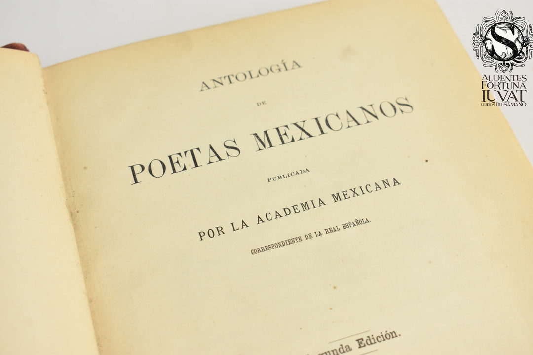 ANTOLOGÍA DE POETAS MEXICANOS
