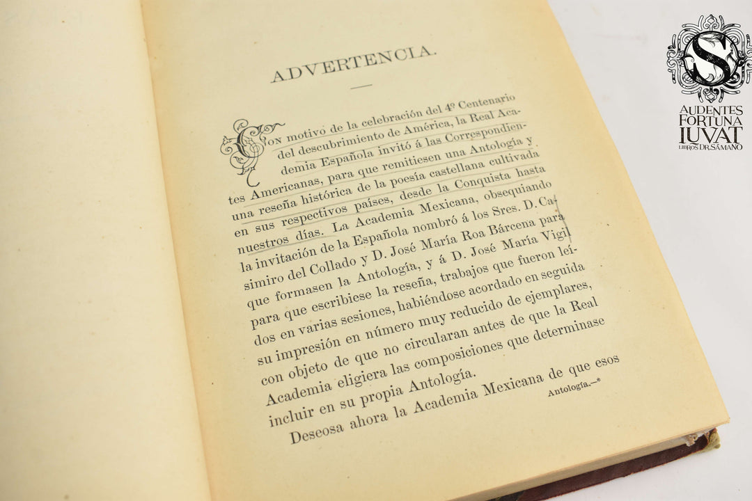 ANTOLOGÍA DE POETAS MEXICANOS