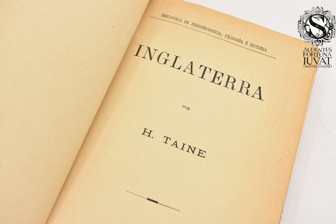 INGLATERRA - H. Taine