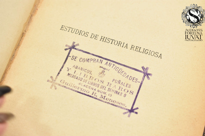 ESTUDIOS DE HISTORIA RELIGIOSA - Ernesto Renán