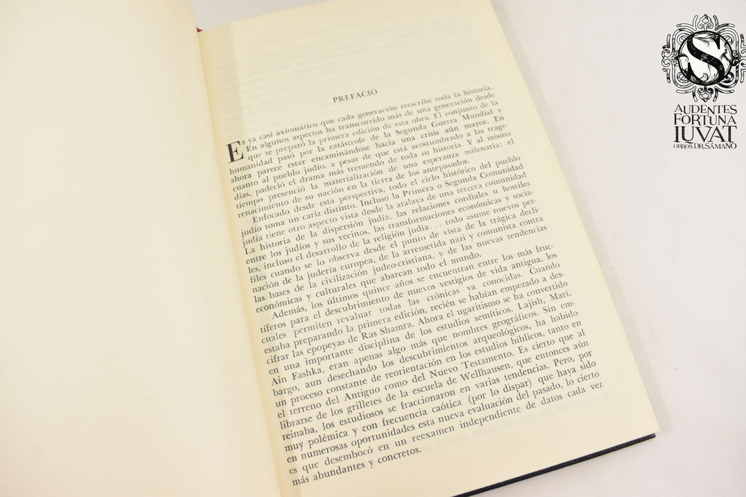 HISTORIA SOCIAL Y RELIGIOSA DEL PUEBLO JUDÍO - Solo Wittmayer Baron