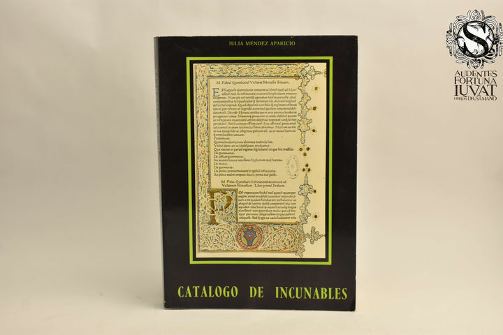 CATALOGO DE INCUNABLES -  Julia Mendez Aparicio